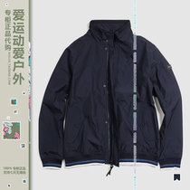 AIGLE Men Outdoor windstopper Windproof Jacket i1481blackel AIGLE Casual Jacket