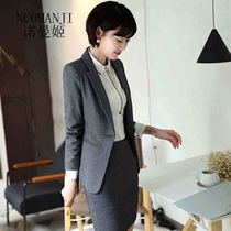 Norman Ji Autumn Winter New Long Sleeve Professional Dress Suit Interview Sale Positive Dress Commuter West Dress OL Working Suit Woman