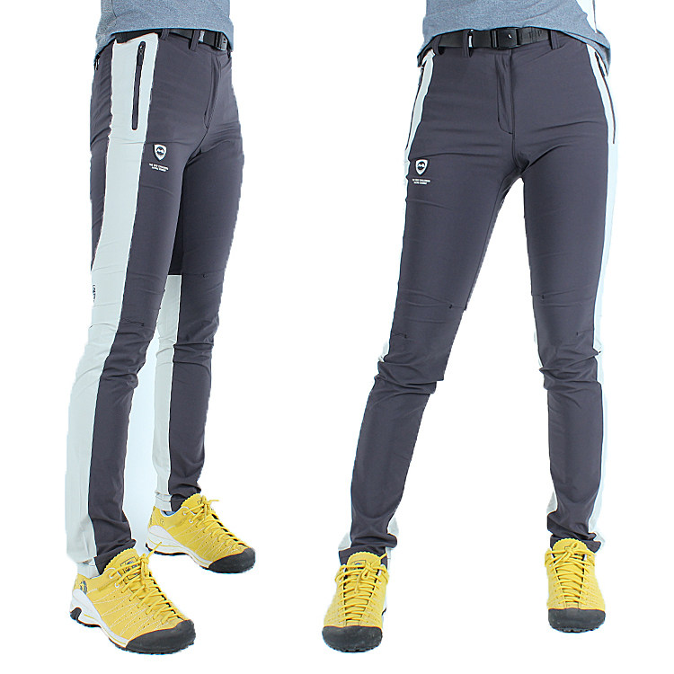 Summer outdoor hiking pants women's slim waterproof quick-drying pants breathable thin elastic hiking pants slim sports trousers