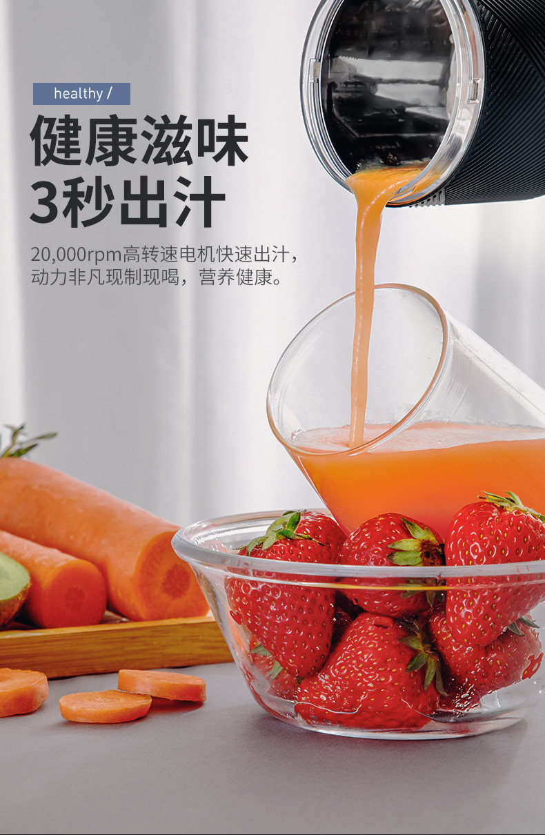 德国 福腾宝 便携式迷你榨汁机 图3