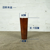 15 см высотой цвет красного дерева