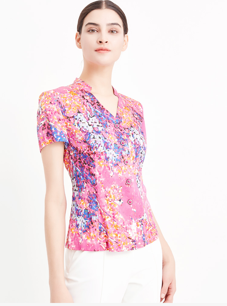 Áo khoác dạ nữ cổ điển màu sắc 2018 của Pierre Cardin. - Áo khoác ngắn áo khoác gió nữ cao cấp