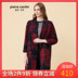 2019 mùa thu / mùa đông New Floral Nine-Sleeve Mid-Chiều dài Coat Thời trang Loose Coat Pilkadan nữ 