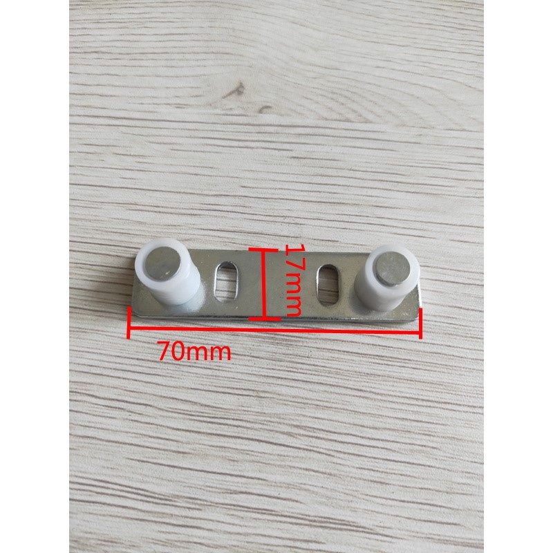 Mobile door locator bearing limiter track guide rail positioner Pendulum Accessories Nylon Wooden Door Positioner