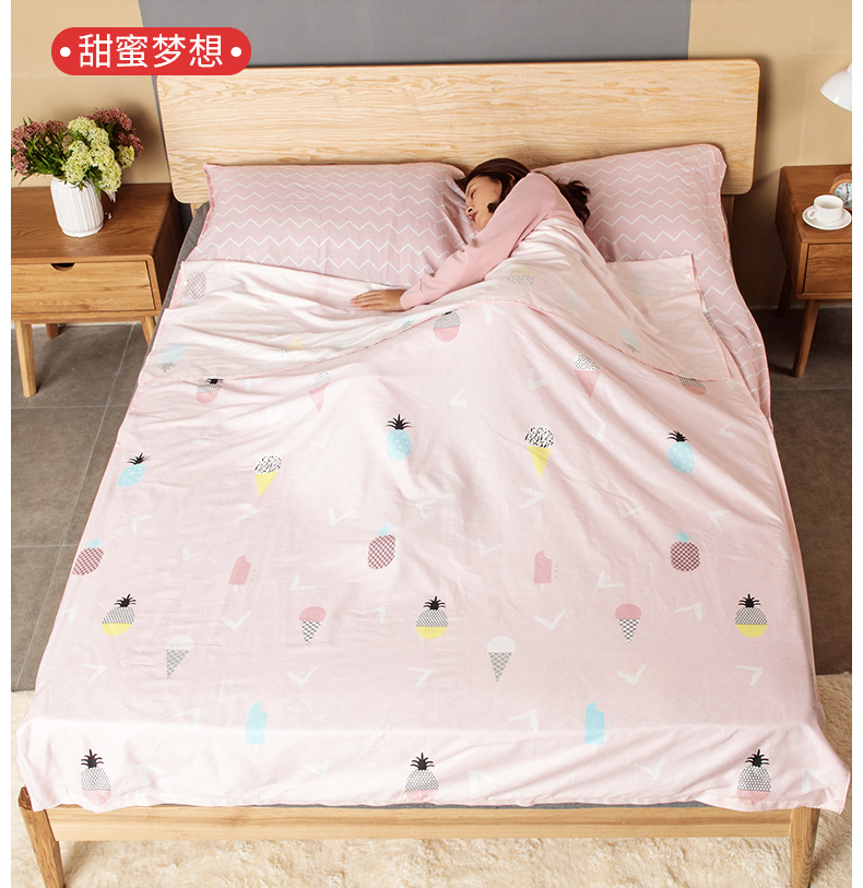 Lạc đà / Lạc đà nhà bẩn túi ngủ người lớn trong nhà khách sạn đôi chăn che di động tấm du lịch túi ngủ cho bé