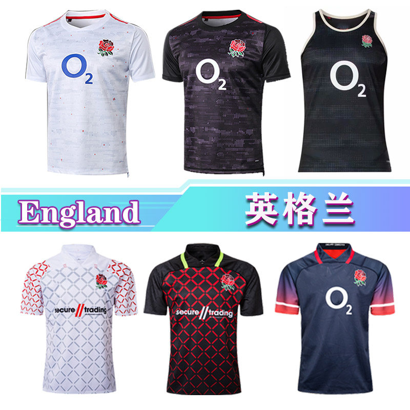 Englands rugby Jerseys2019-20 England Rugby's main away vest jersey