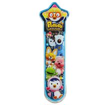 South Korea imported pororo Lele children stainless steel spoon Fork chopsticks Chopsticks box tableware set sample