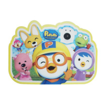 South Korea imported PORORO Lole plastic placemats 3D pattern childrens sanitary placemats