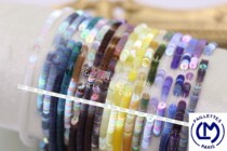 French imported LM illusion 4mm sequin plain French embroidery high-grade nail bead material (other series 20 colors)