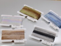 Japanese Trojan Ribbon Mokuba 1500GR transparent gradient embroidery ribbon ribbon embroidery 6mm 6 colors