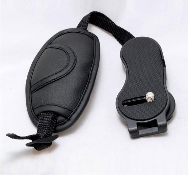 SLR Camera fixed wrist support Oval wrist support Shoulder strap Universal wrist support PU leather wrist support