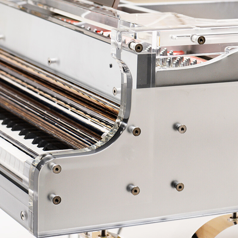 Đàn piano Jiawo Mới cao cấp tùy chỉnh pha lê grand piano 186C chuyên nghiệp chơi đàn piano trong suốt - dương cầm yamaha u3h