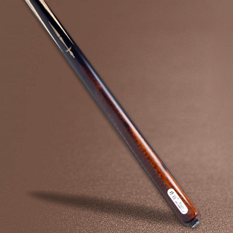 Wild leopard small head billiard cue Chinese style black eight ash wood English snooker pass magic five single one cue