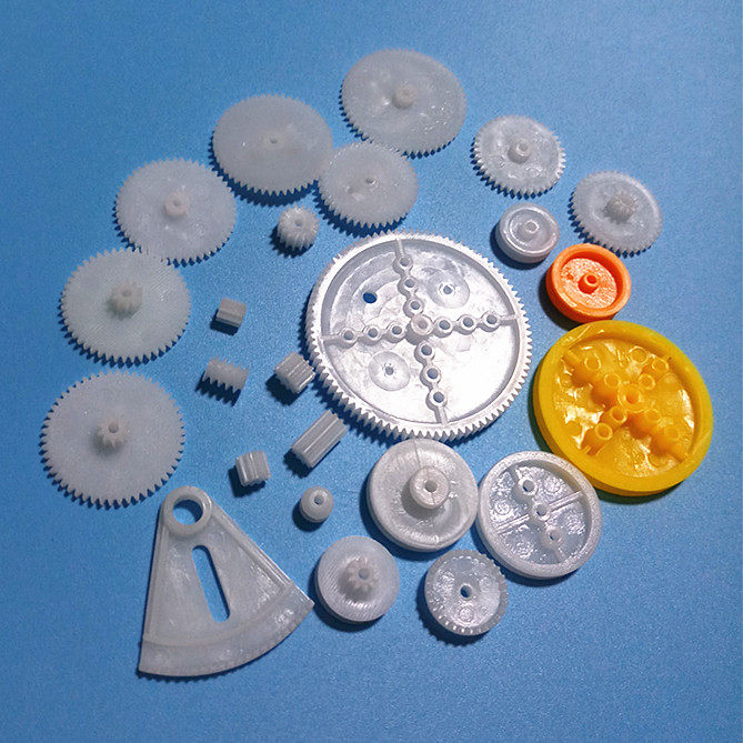 Plastic gear bag motor gear diy model deceleration gear belt wheel technology making DIY 24 kinds
