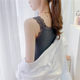 Internet celebrity's same style Korean version plus velvet warm lace beautiful back bottoming tube top with slim suspender and outer vest for women trendy