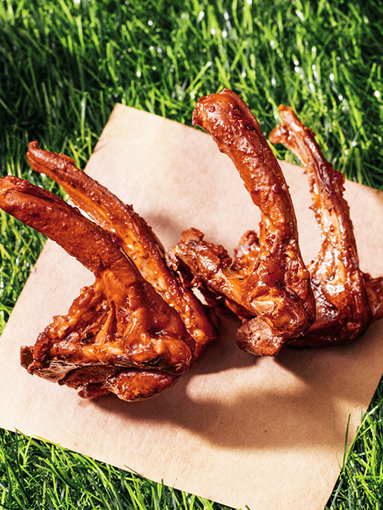 [Zhou Hei Ya]Freshly Marinated Duck Clavicle 230g Sweet and Spicy Five-Spice Duck Rack Marinated Snack Duck Meat