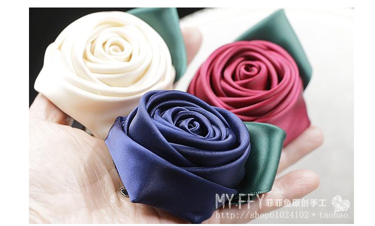 Hàn quốc Vải Tăng Corsage Ngân Hàng Khách Sạn Trang Sức Cửa Hàng Phụ Nữ Chuyên Nghiệp của Phụ Kiện Bảo Hộ Lao Động Brooch Phù Hợp Với Pin