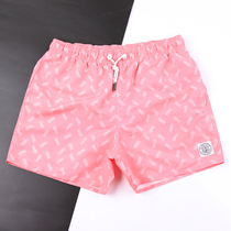 New summer beach pants men loose large size quick-drying three-point sports shorts seaside resort hot spring swimming trunks