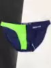 Men's swimming trunks New fashion triangle swimming trunks Low waist sexy bikini swimming trunks men's color beach swimming trunks