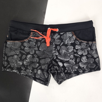 Mens swimming trunks Boxer swimming trunks Quick-drying printed Fuso flower swimsuit Hot spring pants sexy adult swimming trunks men