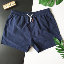 Beach pants Mens loose quick-drying sports three-point pants belt lining mens beach suit spa vacation shorts