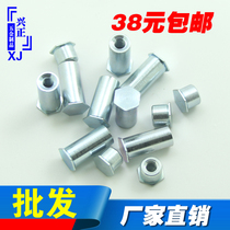 Blind hole rivet nut column M3 rivet piece Platen nut Single pass rivet nut M3 M4 M5 M6