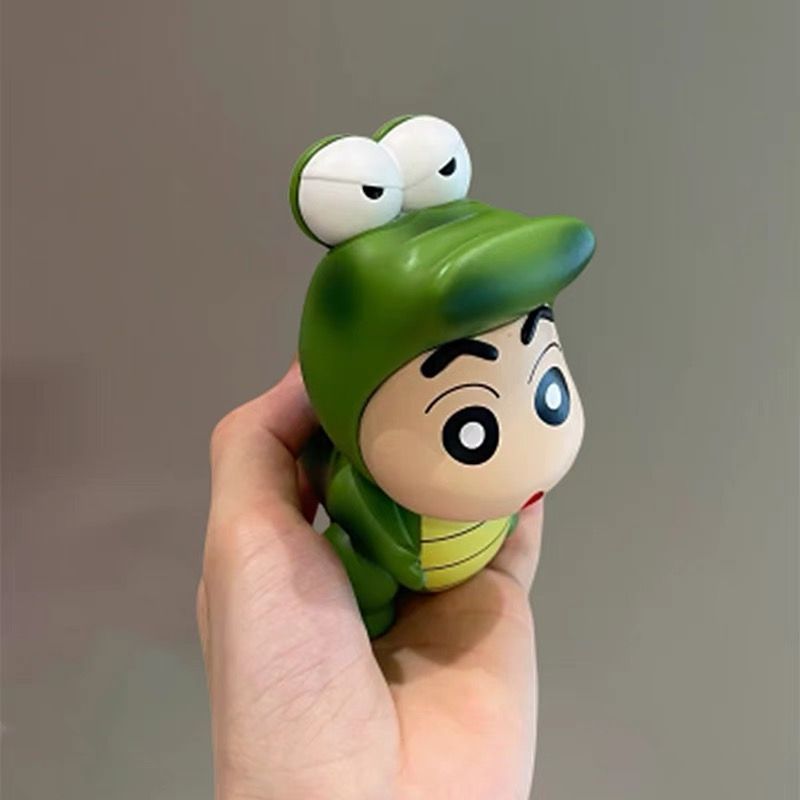 Crocodile Crayon Shin-Chan COS Series Cute Girls Desktop Car Case Ornament Doll Figure Gift