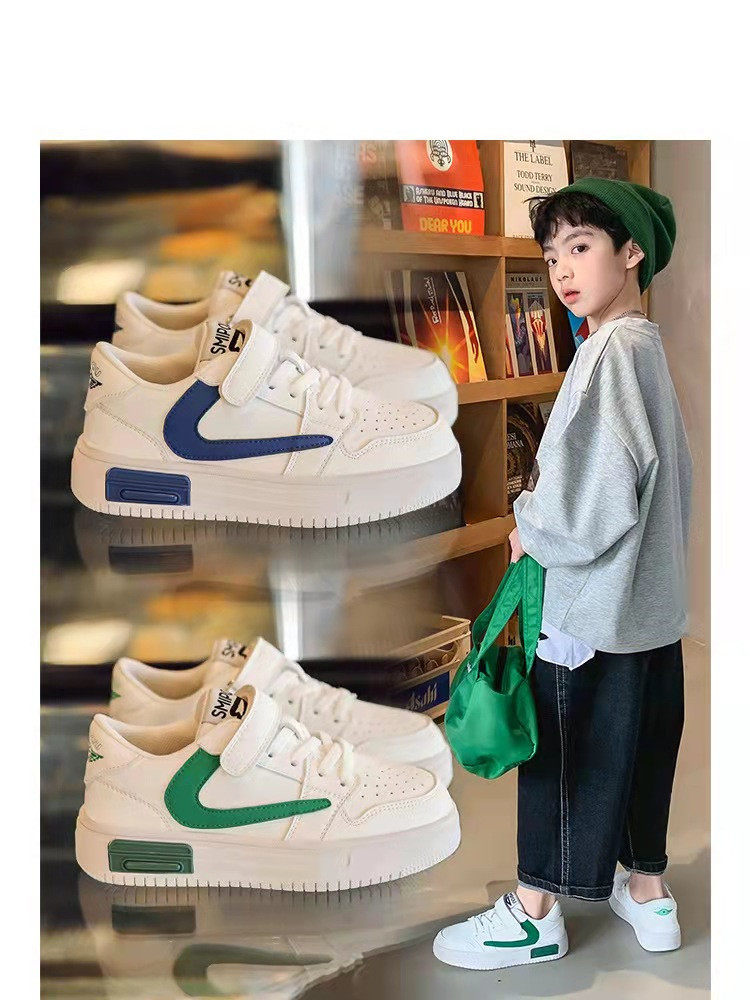 UK Next Sara Children Sneakers 2022 Spring New Girl Casual Little White Shoes Boy Board Shoes
