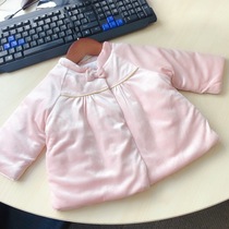 Bala 24740 girls autumn and winter velvet cotton cotton coat thin padded jacket 73 yards