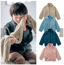 Thousand * Childrens autumn and winter plush warm zipper jacket 90-150cm