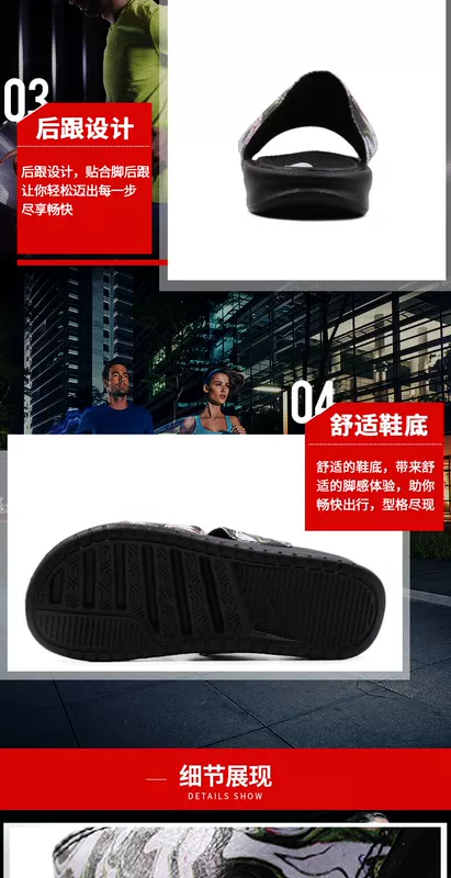 Giày NIKE Nike dành cho nữ 2018 Giày thể thao nữ mới giản dị Giày đi biển Ninja Dép và dép 819717-003