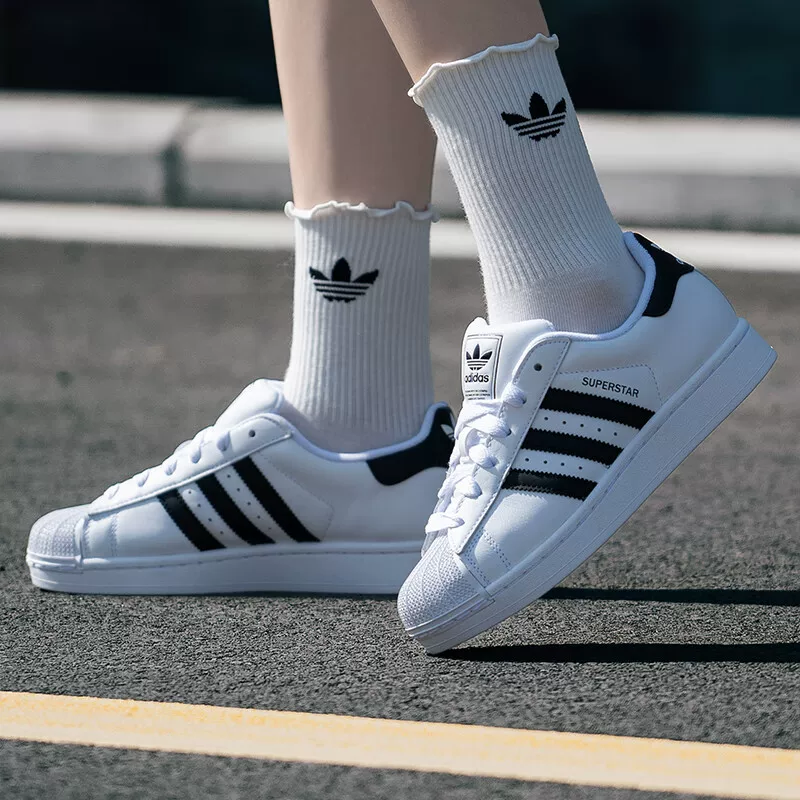 Кроссовки Adidas женские обувь официальные аутентичные кларов кроссовки новые носки в форме ракушки белые обувь для мужчин