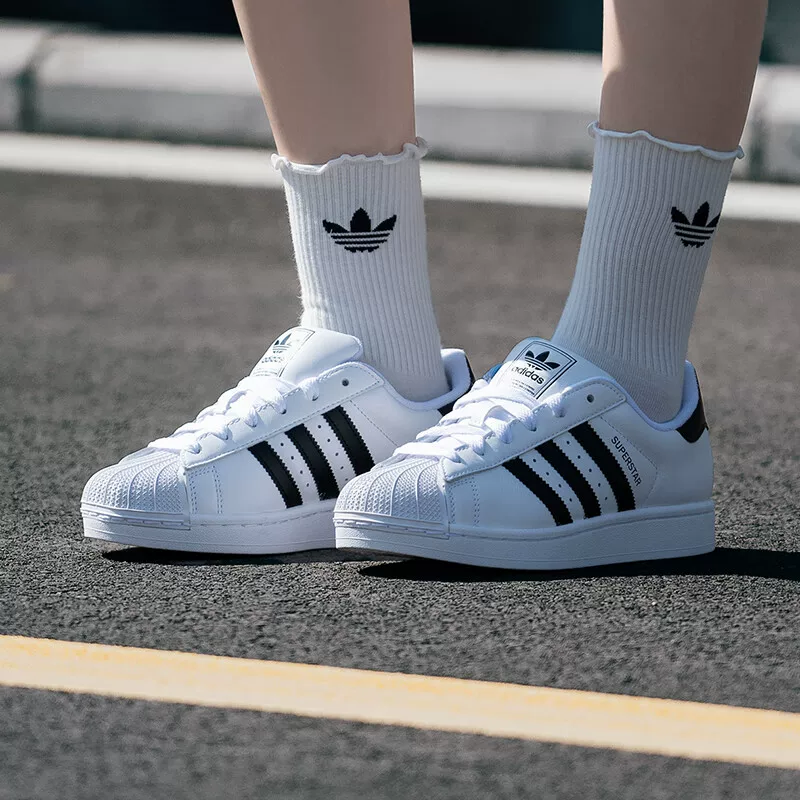 Кроссовки Adidas женские обувь официальные аутентичные кларов кроссовки новые носки в форме ракушки белые обувь для мужчин