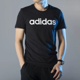 Adidas, весенняя спортивная дышащая футболка с коротким рукавом для отдыха, 2020, тренд сезона, короткий рукав