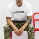 Áo thun nam Adidas tay ngắn 2019 mới đích thực quần áo mùa hè thủy triều cổ tròn in nửa tay thể thao từ bi - Áo phông thể thao áo thể thao nữ ba lỗ