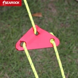 Дорожная ветрозащитная палатка с аксессуарами для кемпинга, круглый навес, фиксаторы в комплекте