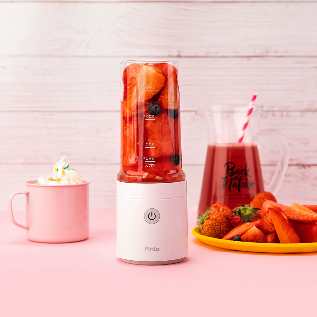 Xiaomi pinlo máy ép trái cây tiện dụng mini máy ép trái cây gia đình trái cây nhỏ ly nước trái cây Pin Luo - Máy ép trái cây