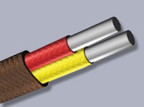 TEW Thermocouple wire Q-Glass-20-KK