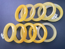 Yunnan natural A-quality ice yellow yellow dragon jade bracelet. The special payment link for private photography is invalid.