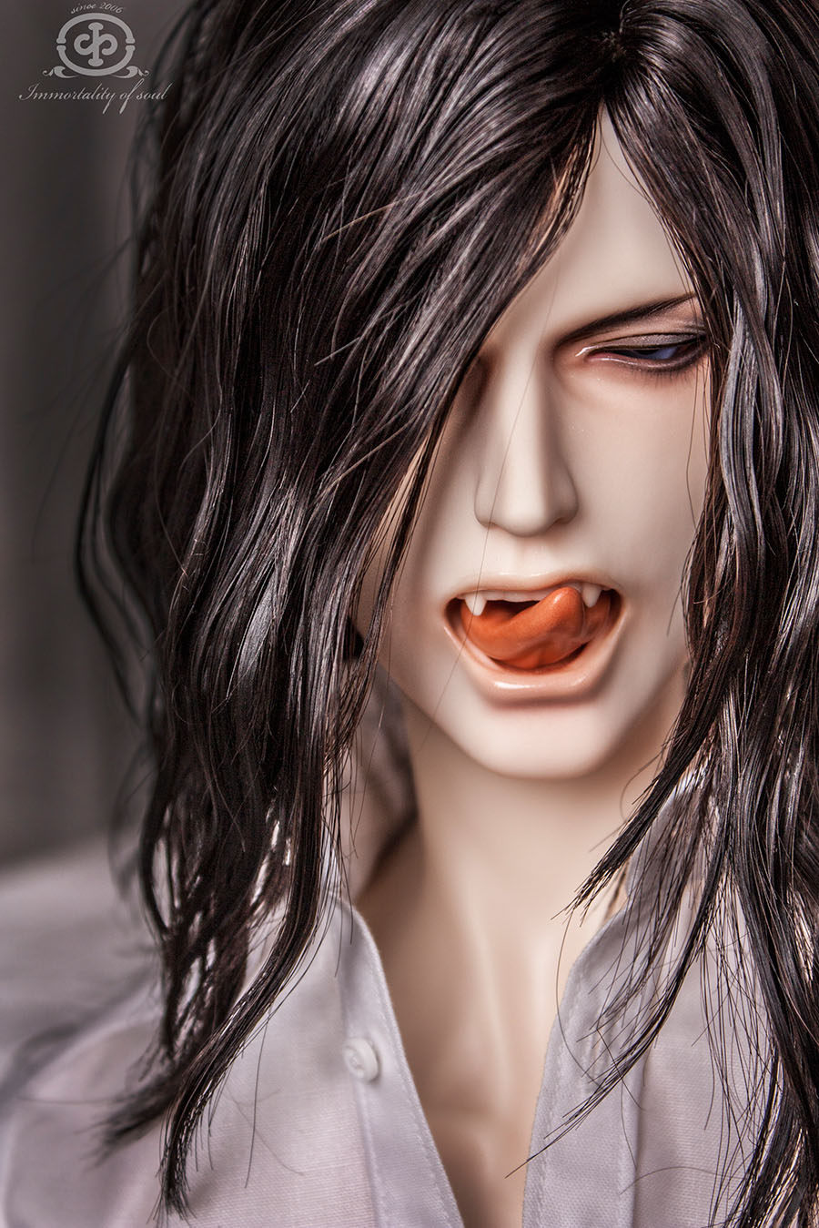 1 3INFERNALE 1 3BJD male baby vampire head version IOS tongue