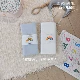 Haze Blue+Pure White Combed Cotton 2 упакованные обертки