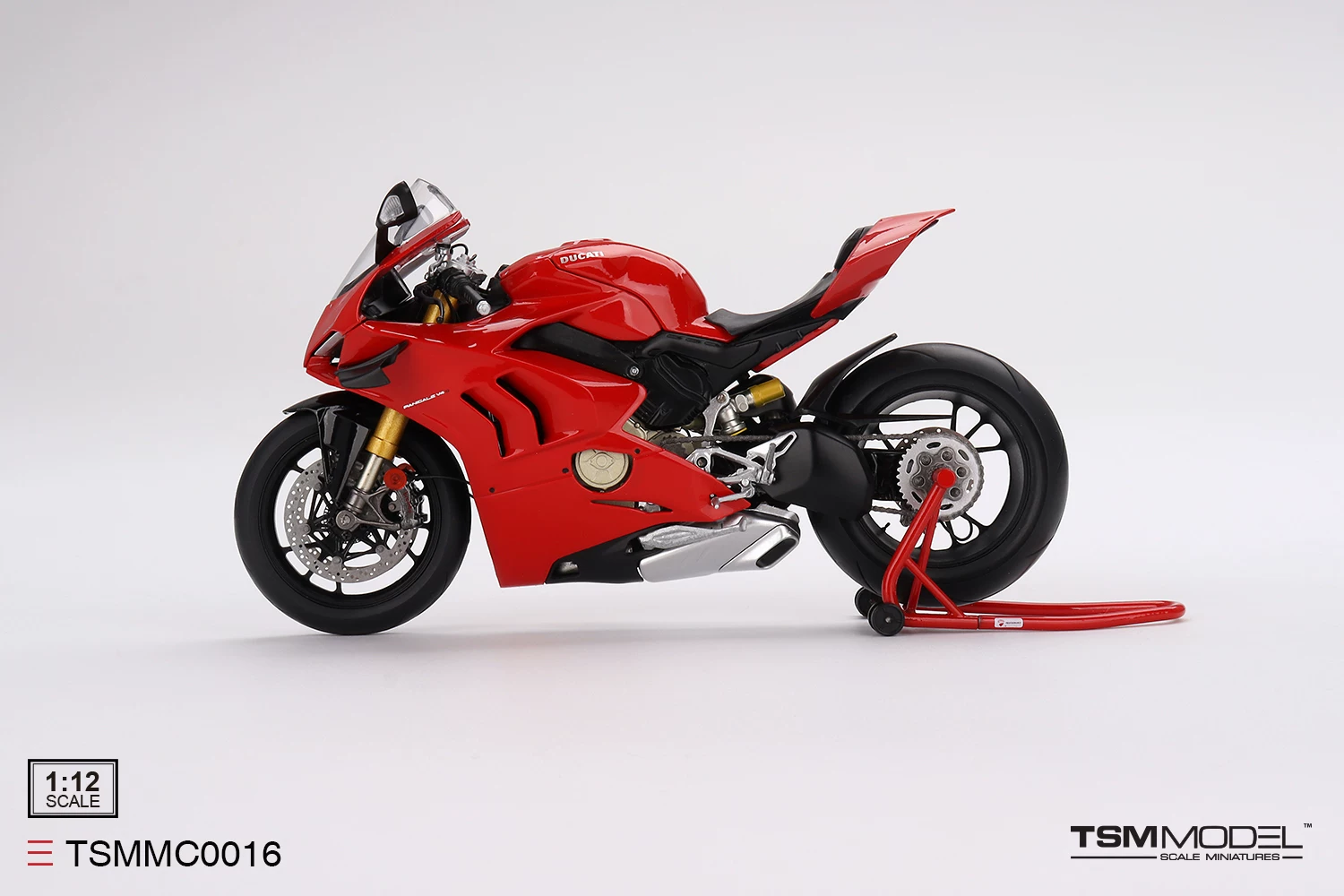TSM 1:12 Ducati V4S Ducati Panigale V4 S сплав мотоцикл модель