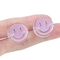 Акриловые сиреневые аксессуары, 22мм, 9мм, 4мм