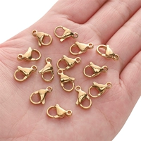 Из нержавеющей стали, золотой, 8x, 13mm