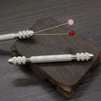 Зажим для артефактной проволоки из скрученной медной проволоки из нержавеющей стали, длина 10 см, может зажимать провод диаметром 0,3-3,2 мм, 1 провод