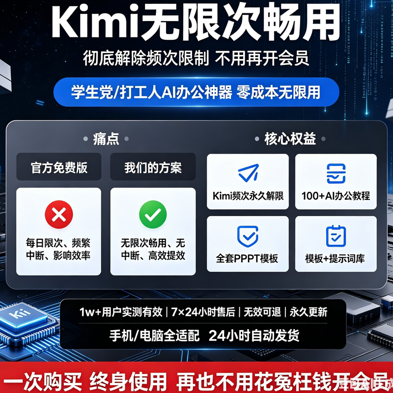 Authentic Kimi Membership: Unlimited Conversation Frequency/Gifted Ppt Tutorials/Deepseek+Kimi One-Click Ai Generation Authentic Kimi Membership: Unlimited Conversation Frequency/Gifted Ppt Tutorials/Deepseek+Kimi One-Click Ai Generation
