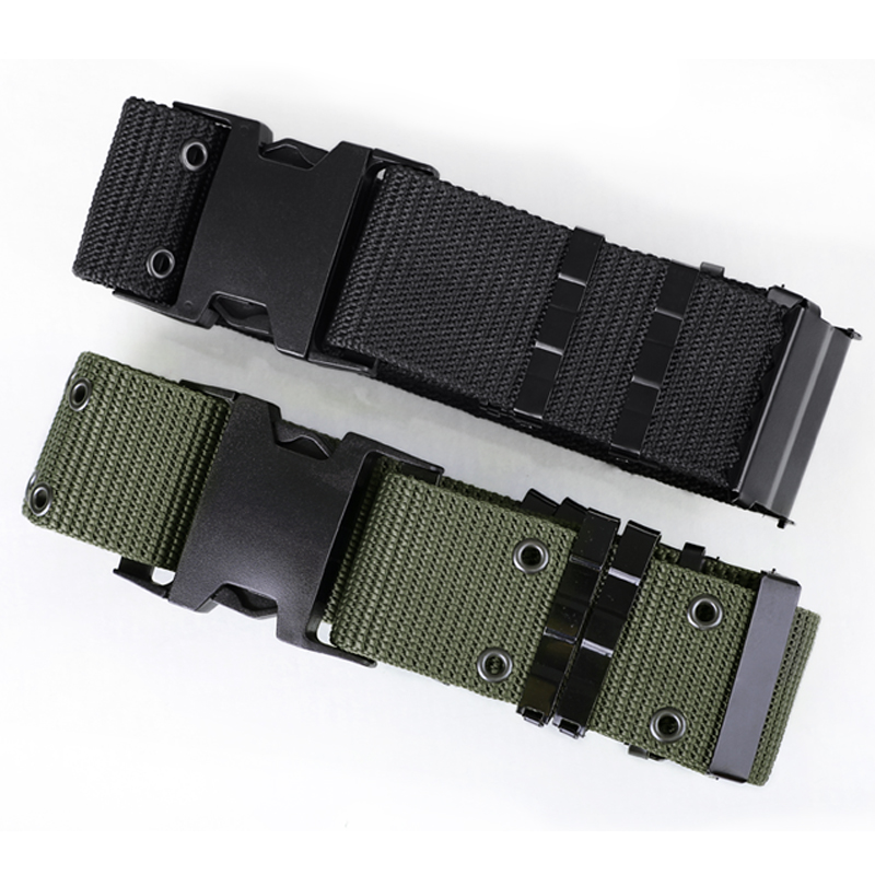 New tactical belt outdoor canvas outer belt special forces tooling armed military training training S outer belt
