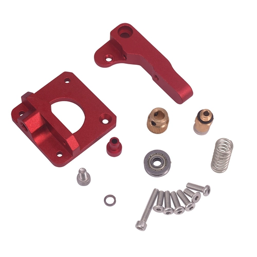Трехмерные аксессуары принтера CR-10/Ender-3 модернизированная версия Extruder+Spring+MK8 Силиконовый рукав+PTFE Tube