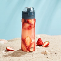 Летняя улыбка водяной чашки (спортивная синяя)