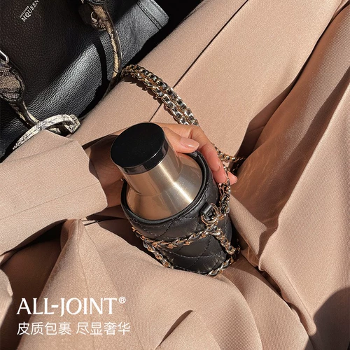 Кофейная сумка, милый высококачественный портативный изысканный термос, подарок на день рождения, в стиле Шанель